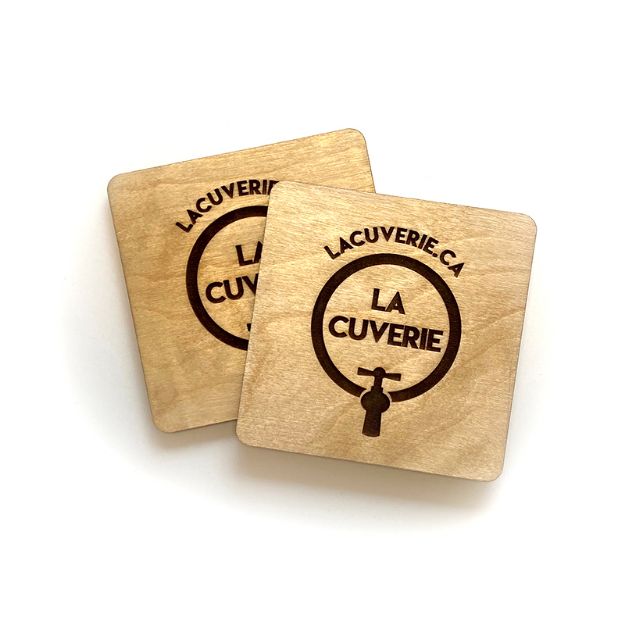 Image de Sous verre en bois/ liège