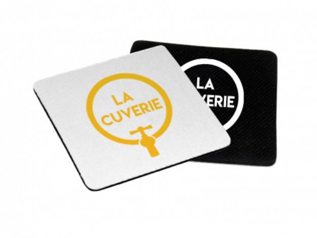 Image de Sous-verre en flanelle souple