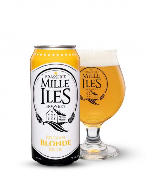 Brasserie Mille-Îles -  BLONDE BELGE